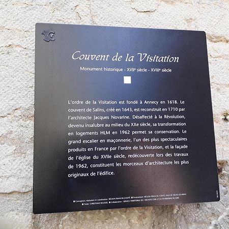 O'Couvent - Appartement 97 M2 - 3 Chambres - A441 Salins-les-Bains Exterior foto